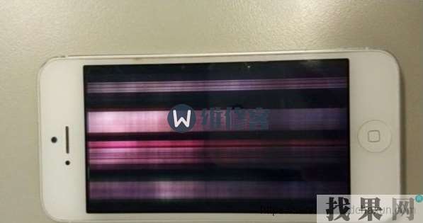 蘋果7的屏幕出現豎條紋,觸屏失靈怎么修復?